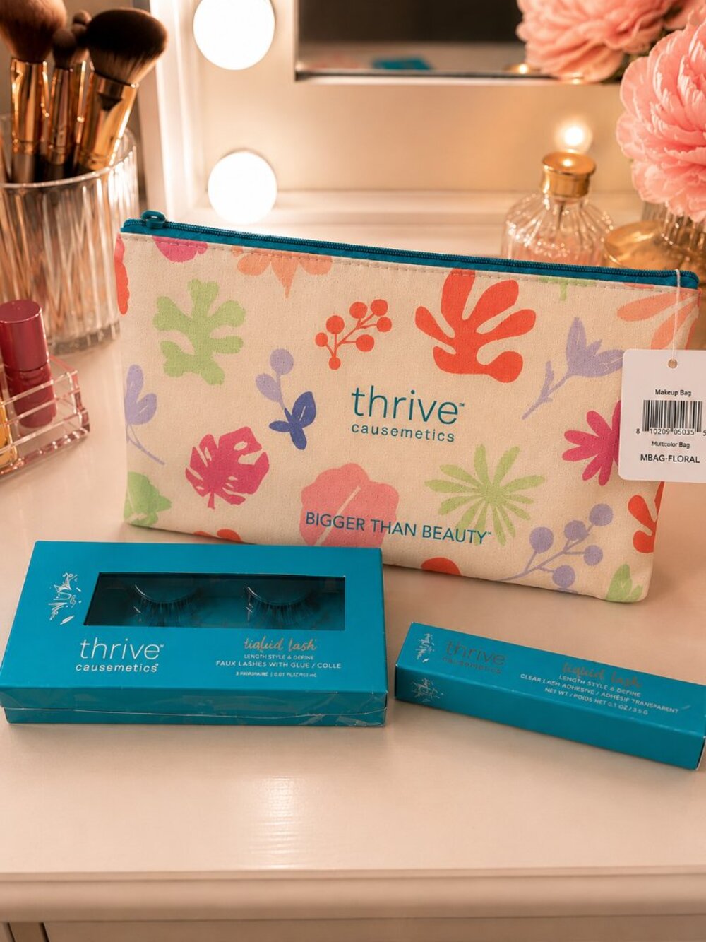 Thrive Causemetics Jackie Natural & Classic False Lashes + Waterproof Lash Glue